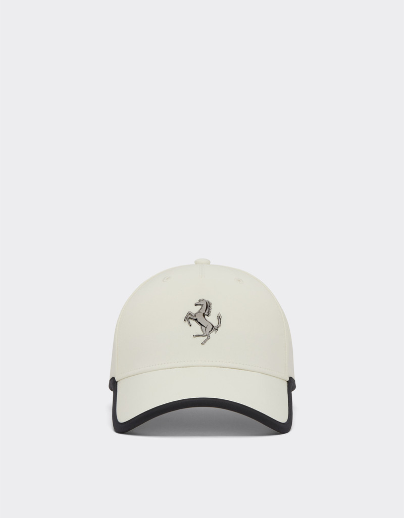 Baseball cap with metal Prancing Horse 1
