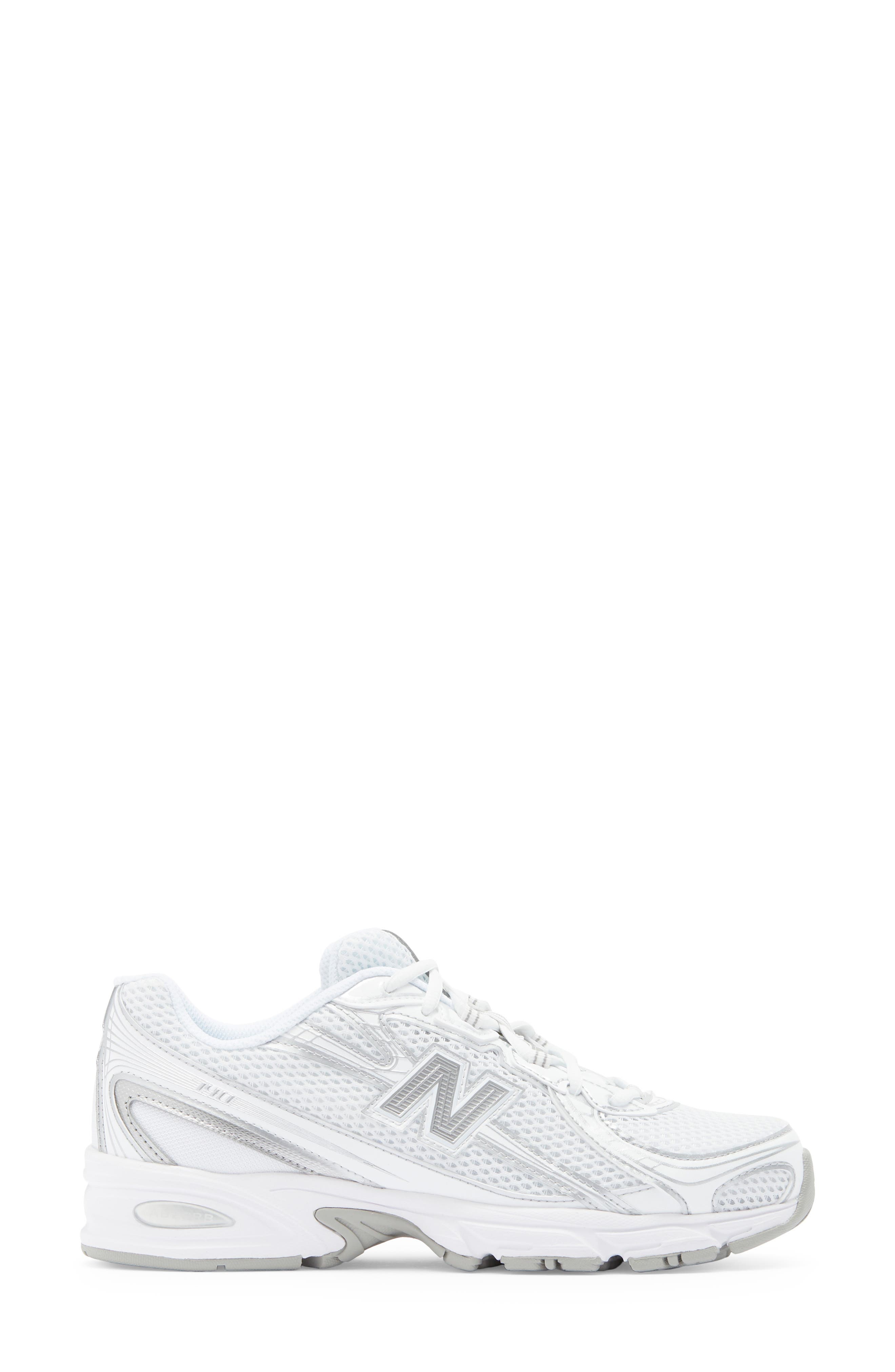 New Balance Gender Inclusive 740 Sneaker in White/Silver Metallic at Nordstrom - 3