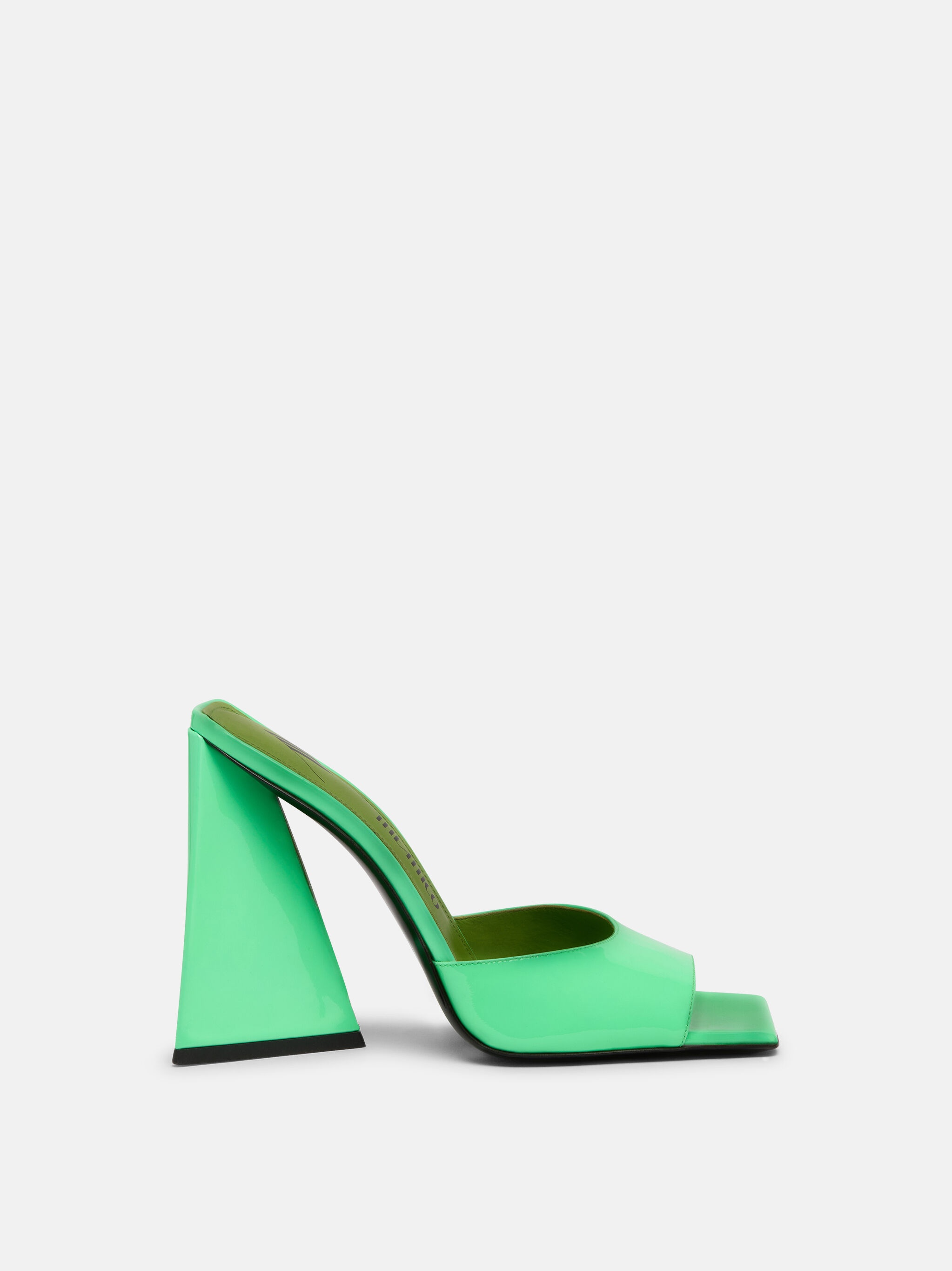 ''DEVON'' FLUO GREEN MULE - 1