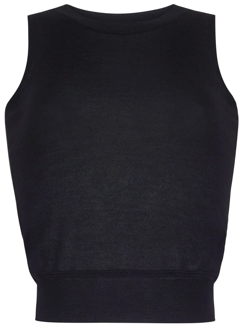 Shell fine-knit top - 1