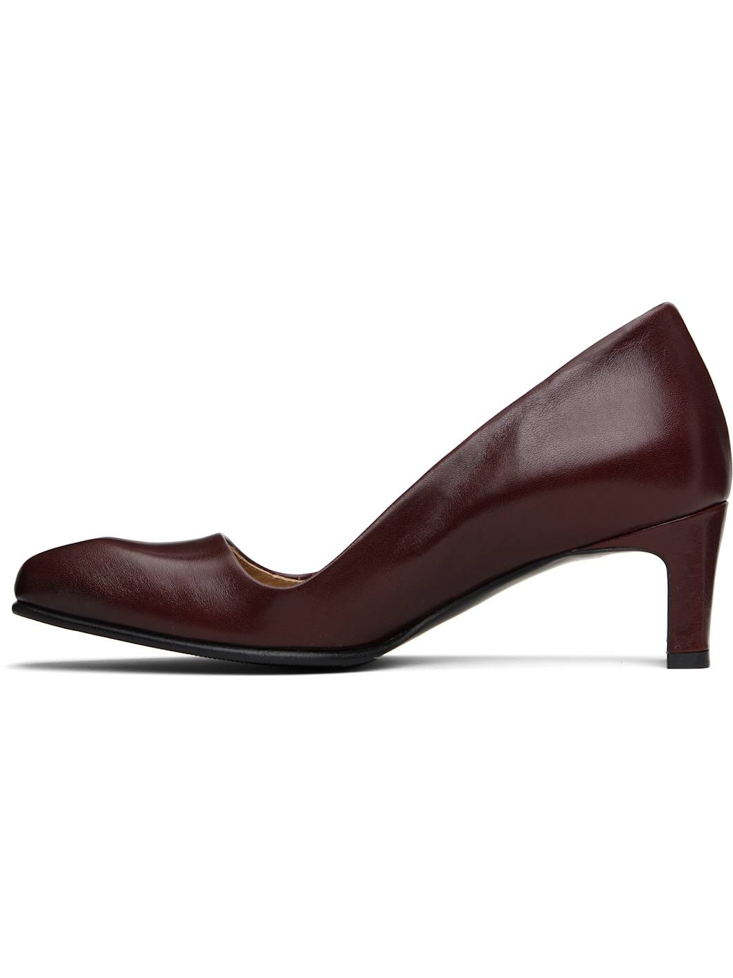 Burgundy Karasu Heels - 3