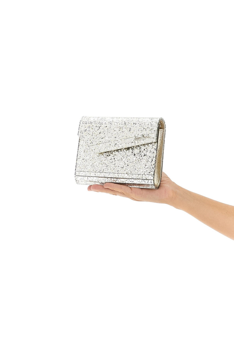 JIMMY CHOO 'Candy' clutch outlook