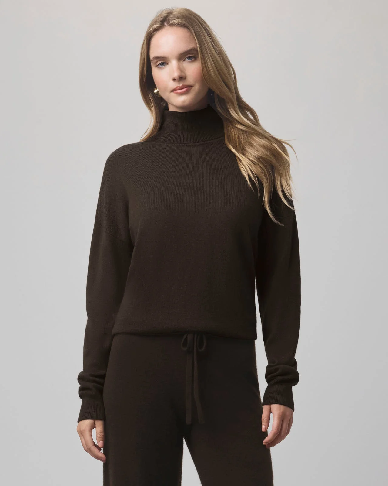 Tori Cashmere Turtleneck Sweater - 1