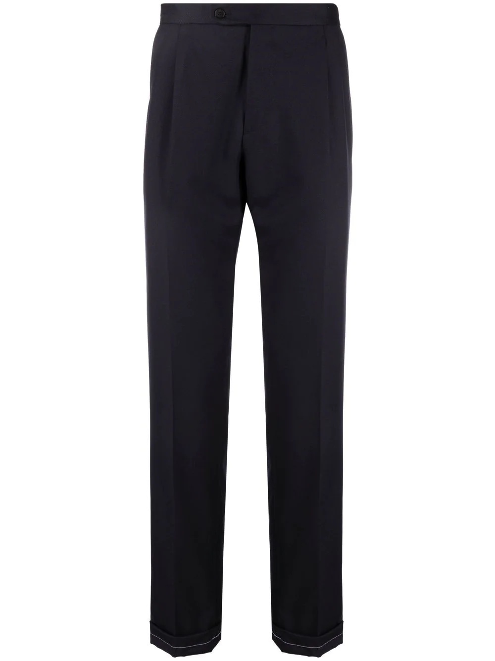 mid-rise tailored trousers - 1