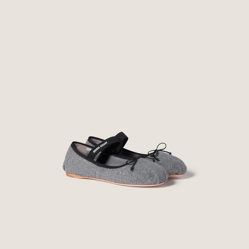 Fleece ballerinas 1