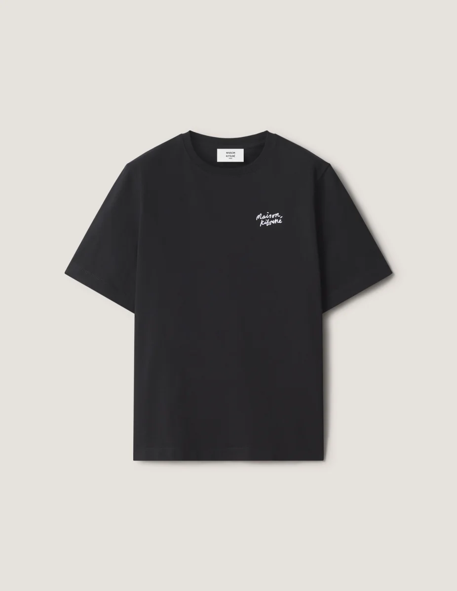 MAISON KITSUNE HANDWRITING COMFORT TEE-SHIRT - 1