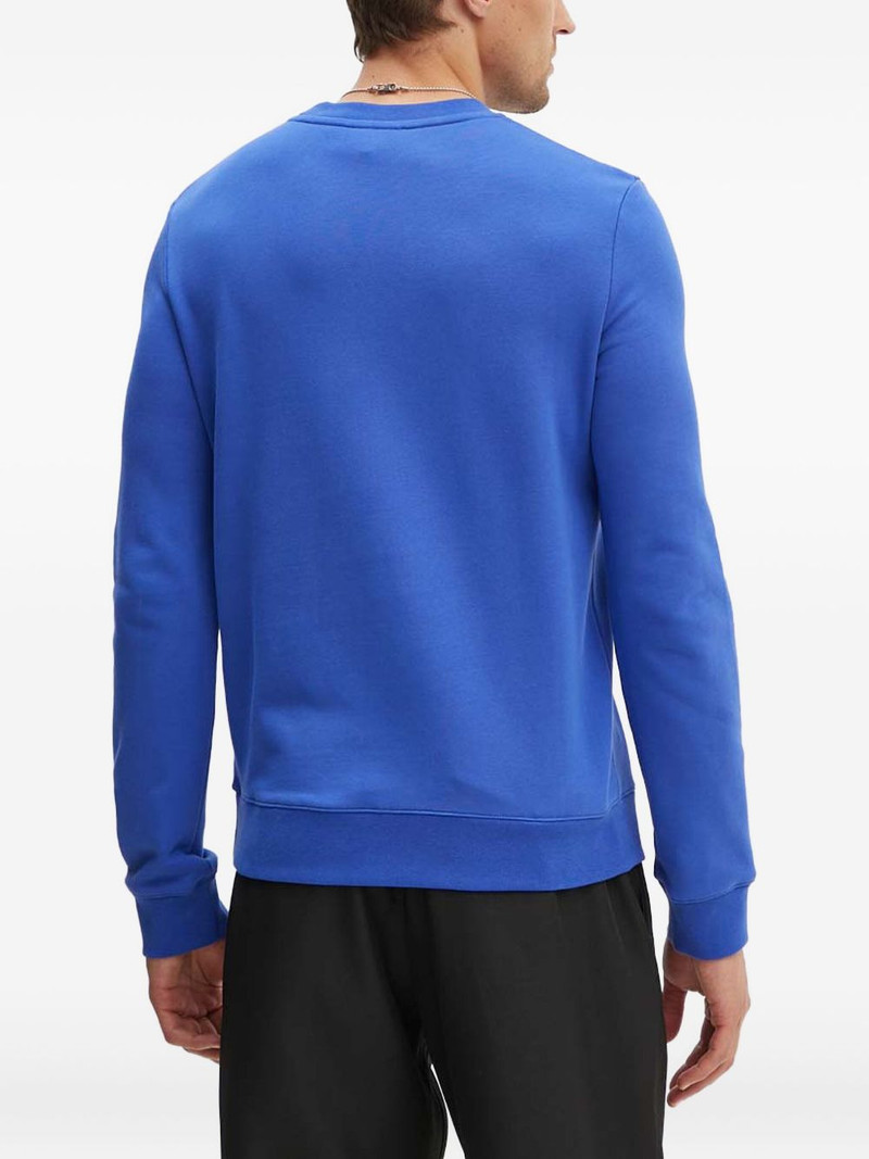 logo-embroidered crew-neck sweatshirt 3