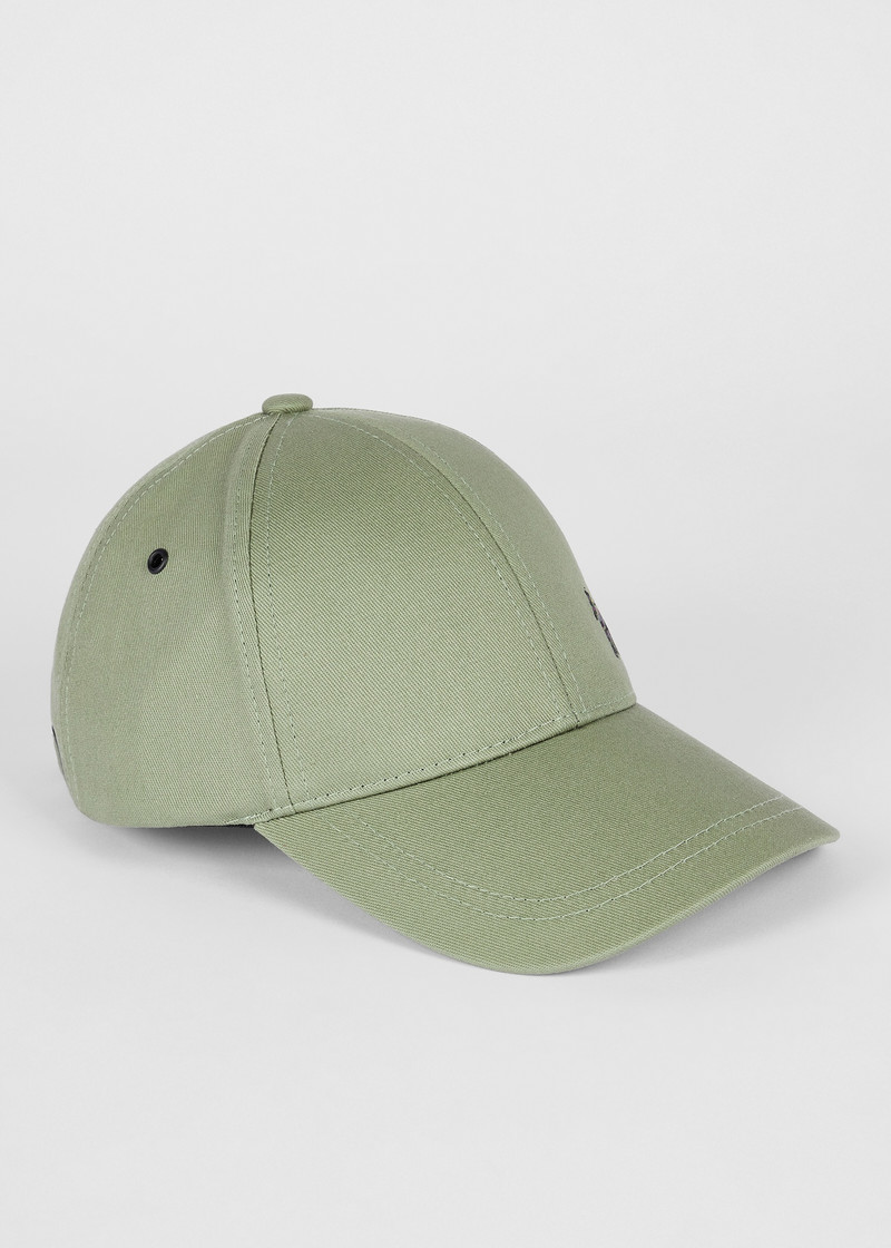 Paul Smith Light Green Zebra Logo Baseball Cap outlook