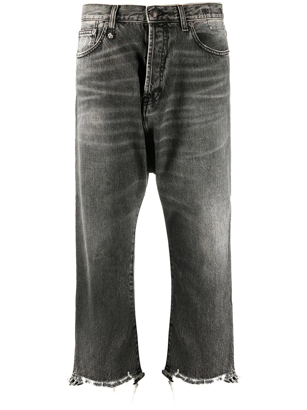 Tailored Drop mid-rise straight jeans - 1