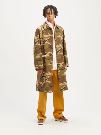 Palm Angels Sartorial Tape Camo Coat outlook