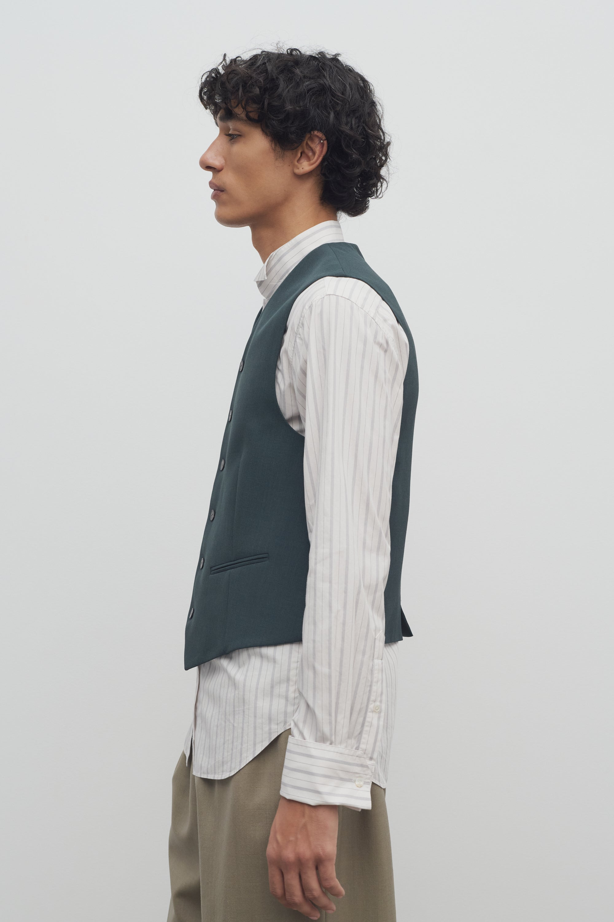 Yuri Vest in Virgin Wool - 4