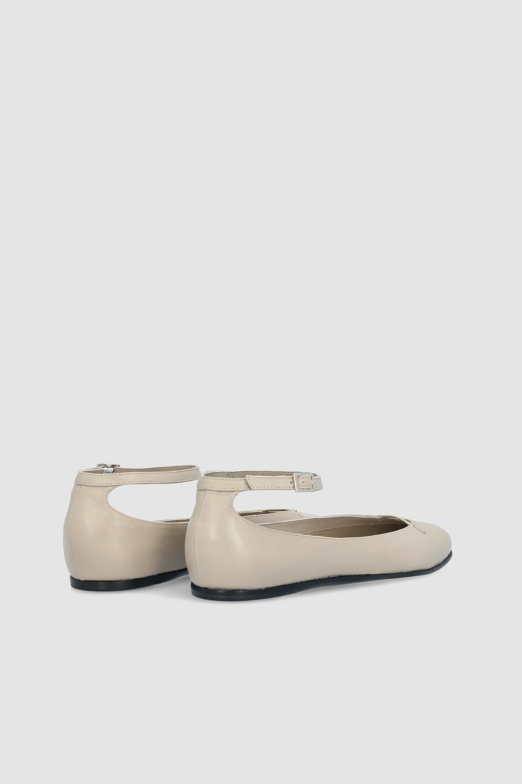MARGOT DRYLAND CREASED CALF LEATHER FLAT - 4