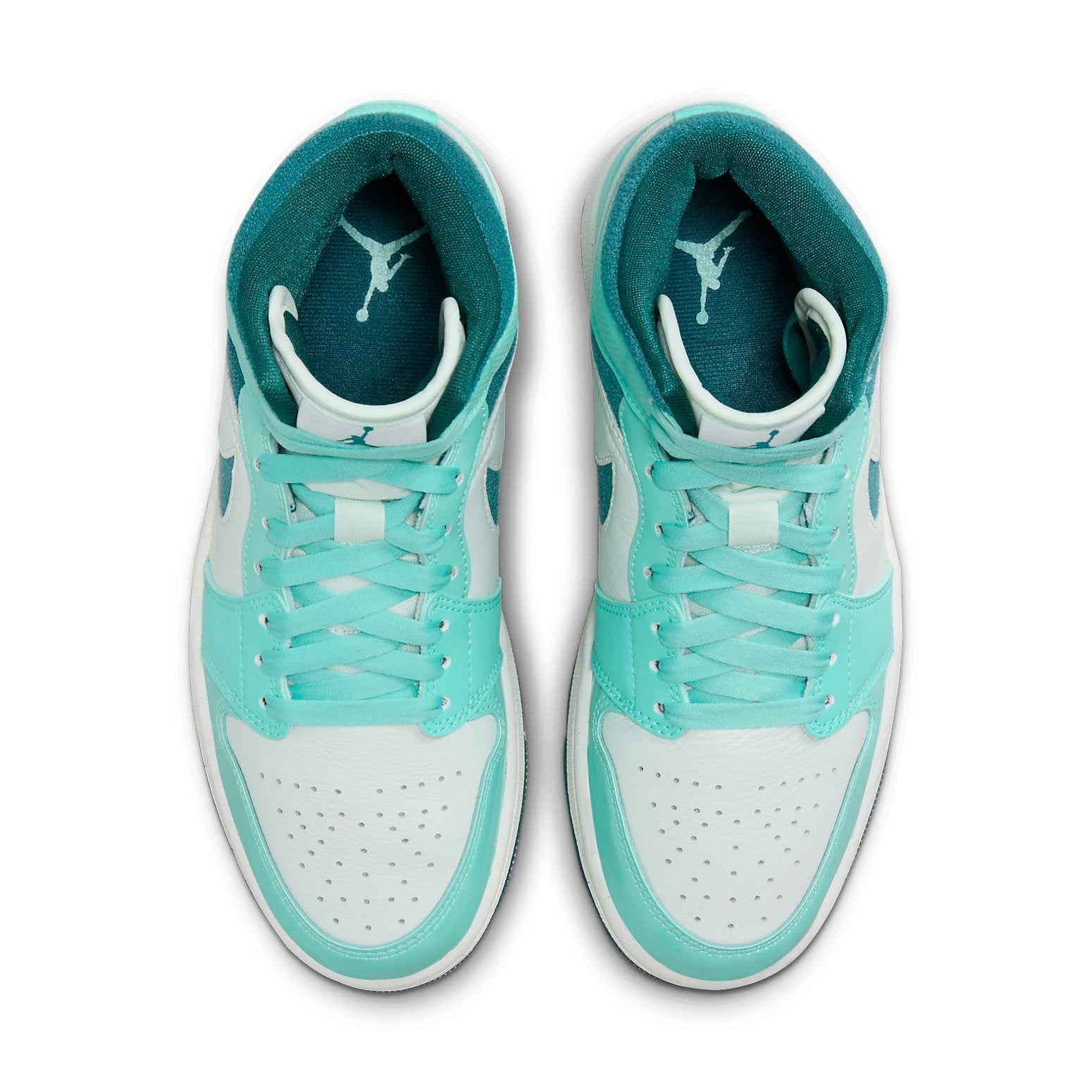 (WMNS) Air Jordan 1 Mid 'Bleached Turquoise' DZ3745-300 - 3