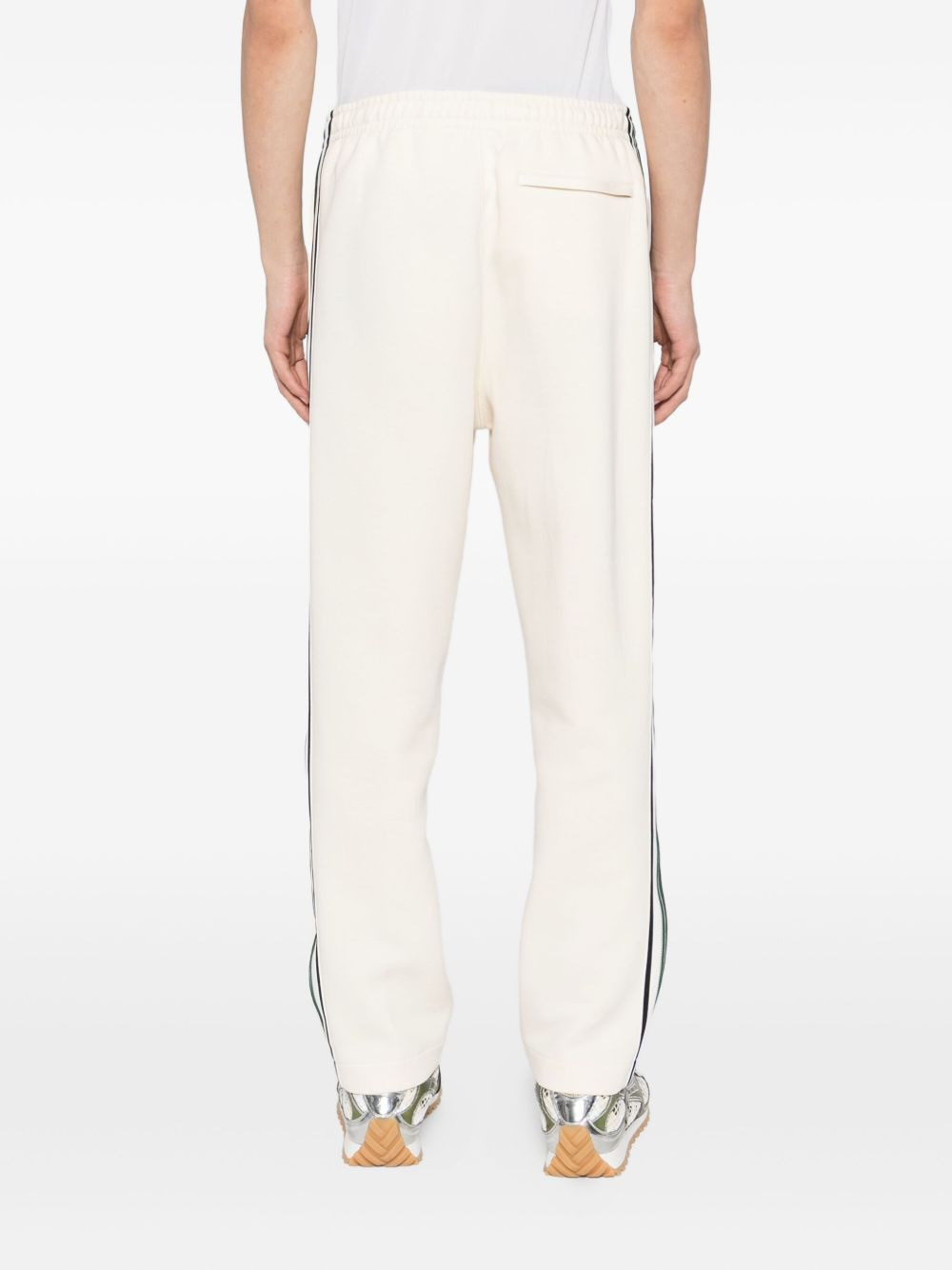cotton-blended trousers - 4