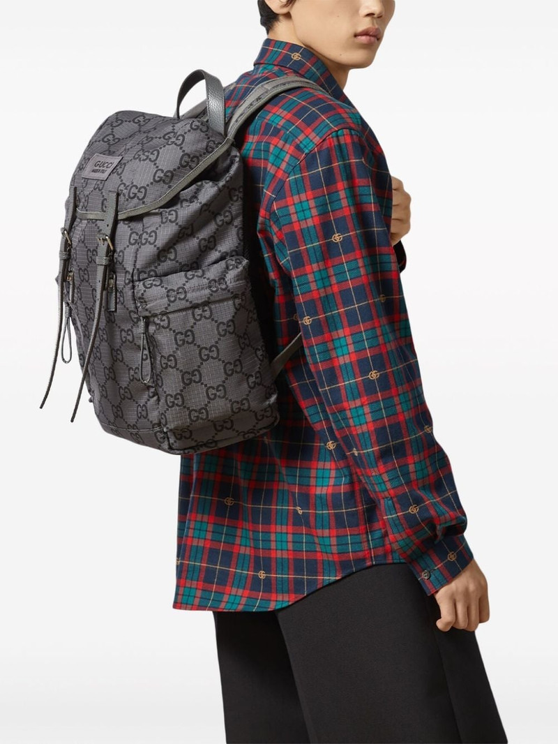 GUCCI GG Supreme-print backpack outlook