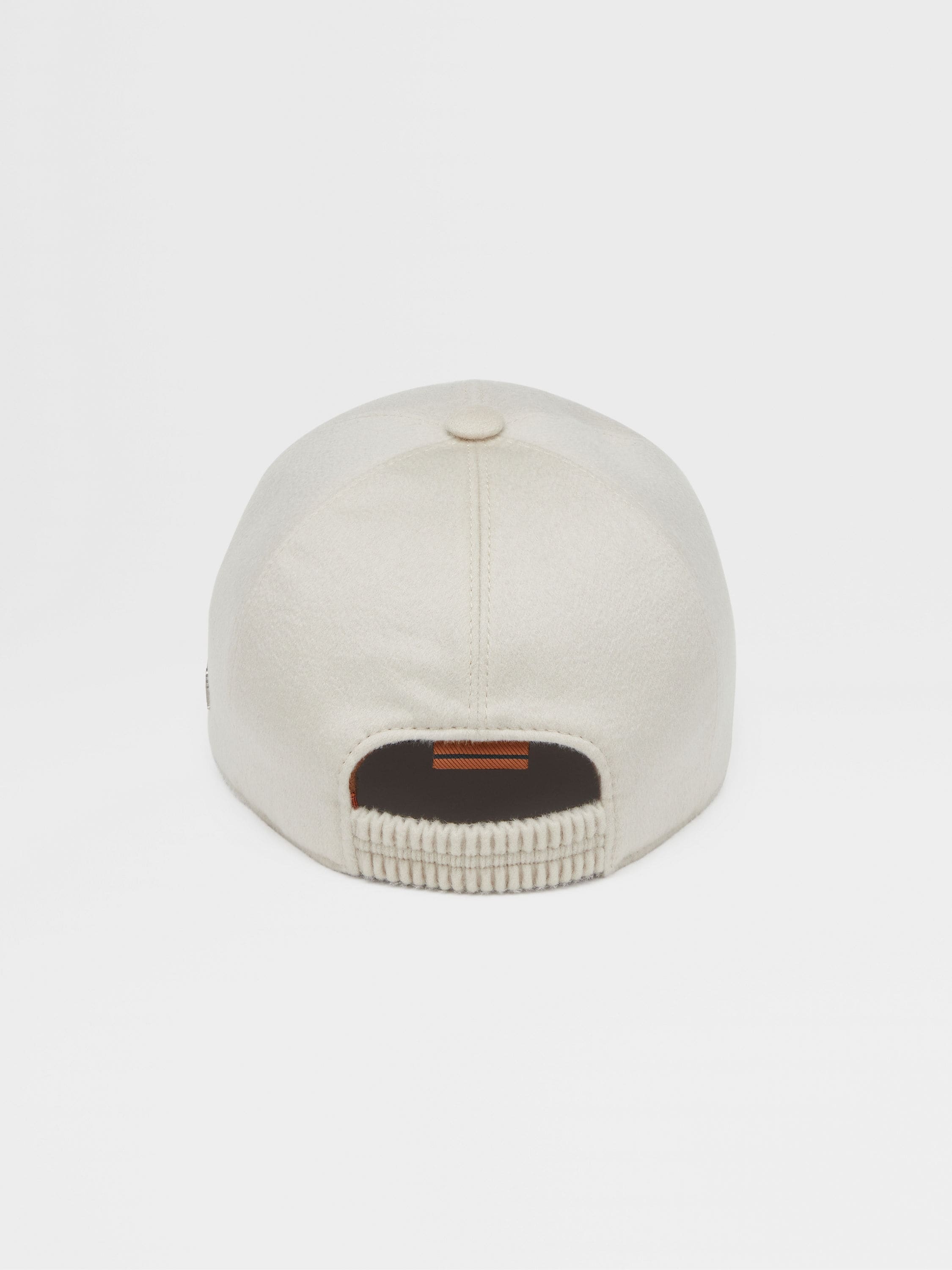 WHITE OASI CASHMERE BASEBALL CAP - 3