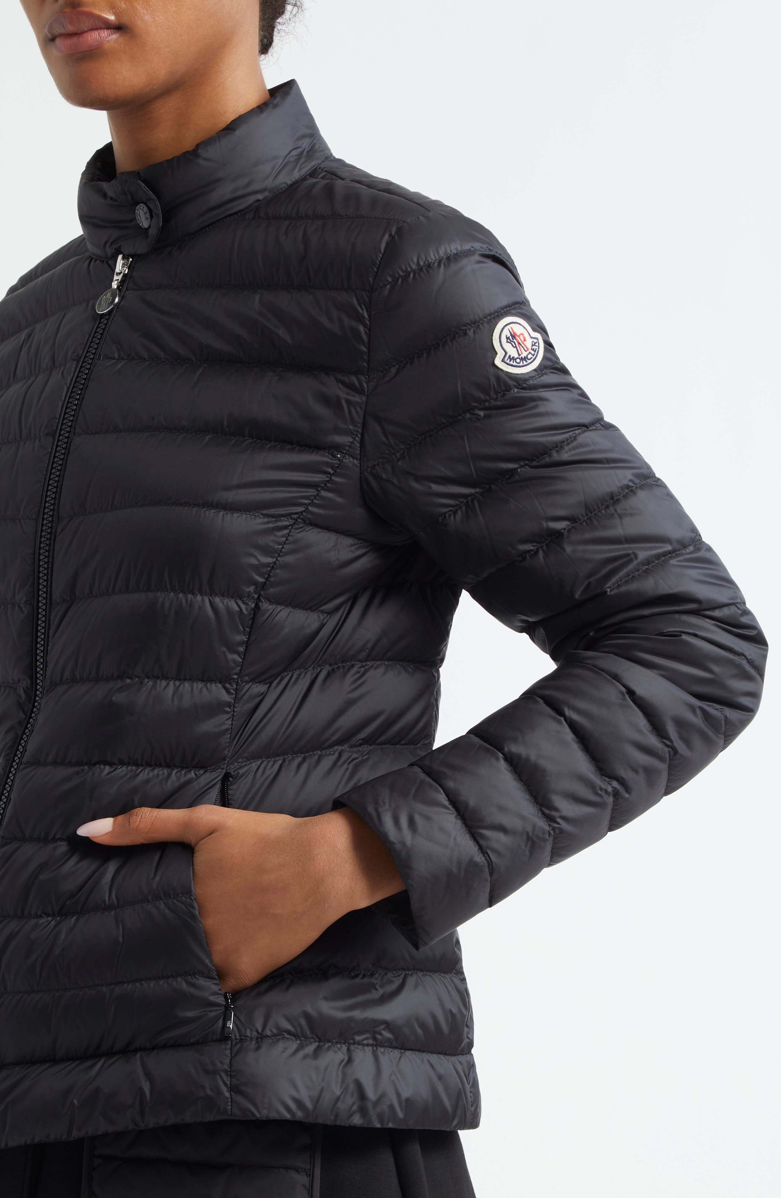Moncler Igelle Down Puffer Jacket in Black at Nordstrom - 4