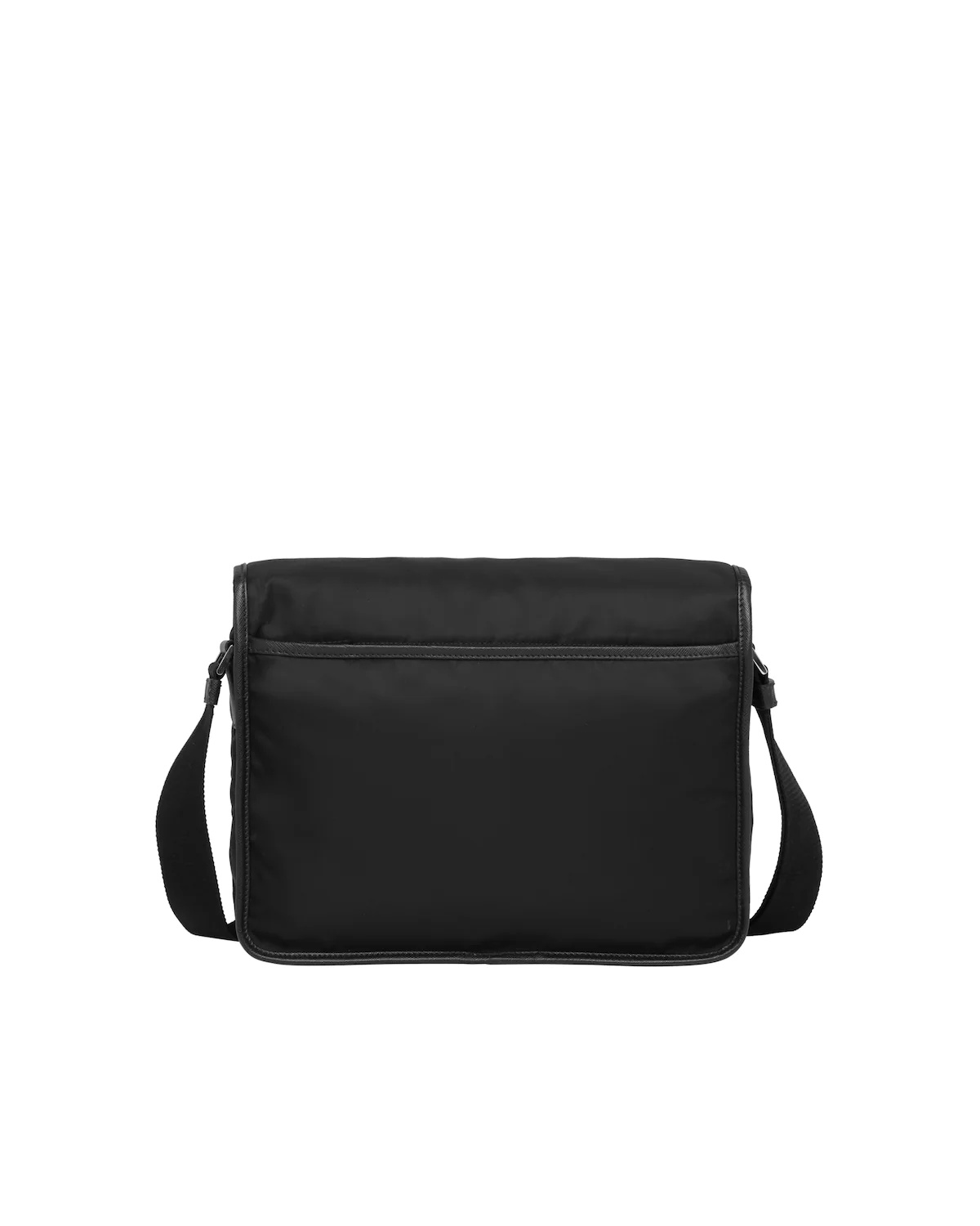 Re-Nylon and Saffiano leather shoulder bag - 4