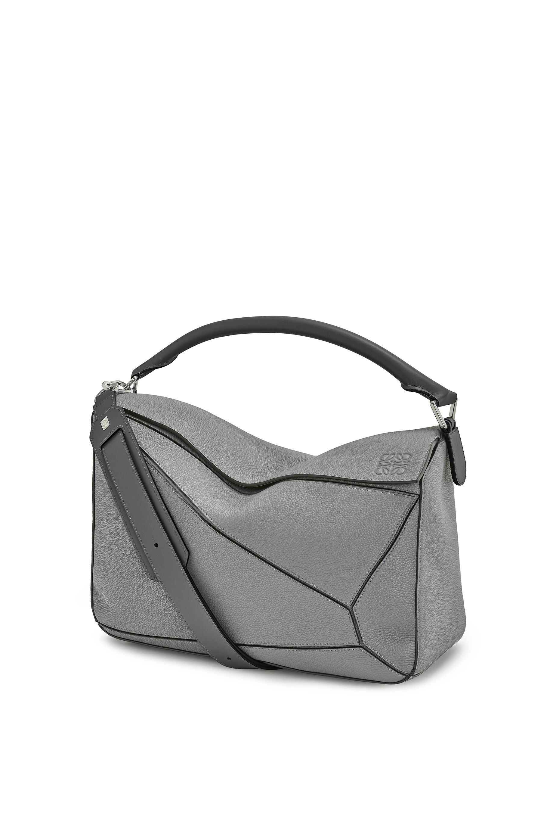 Large Puzzle bag in soft grained calfskin - 9