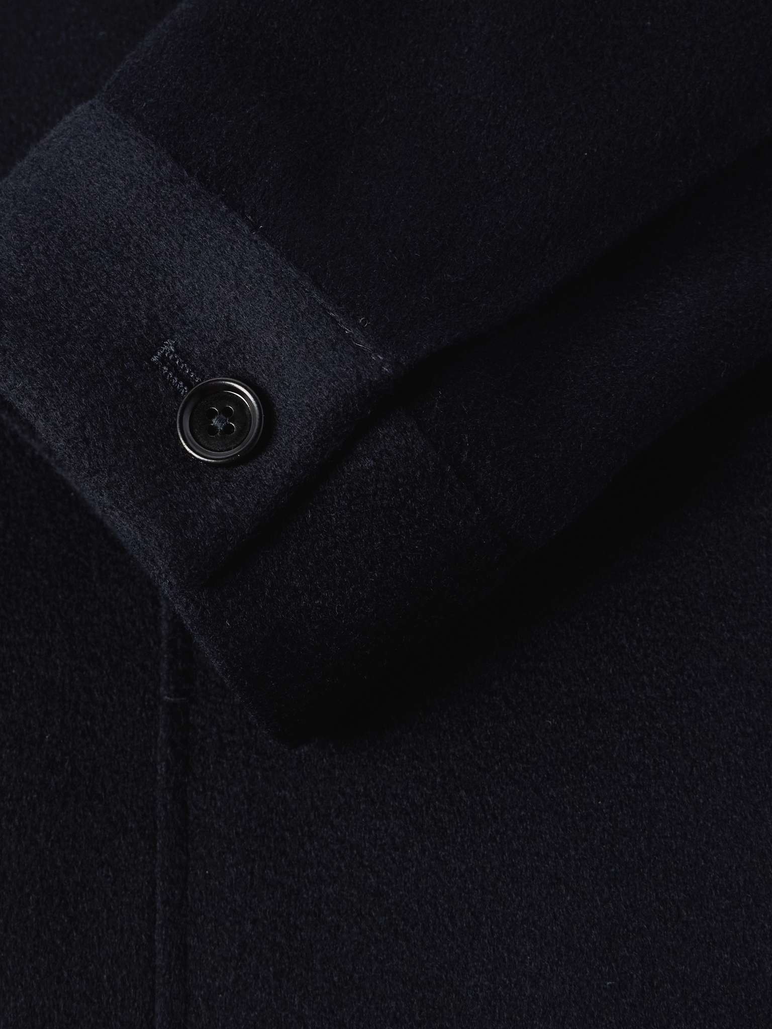 Logo-Appliquéd Brushed Oasi Cashmere Chore Jacket - 3