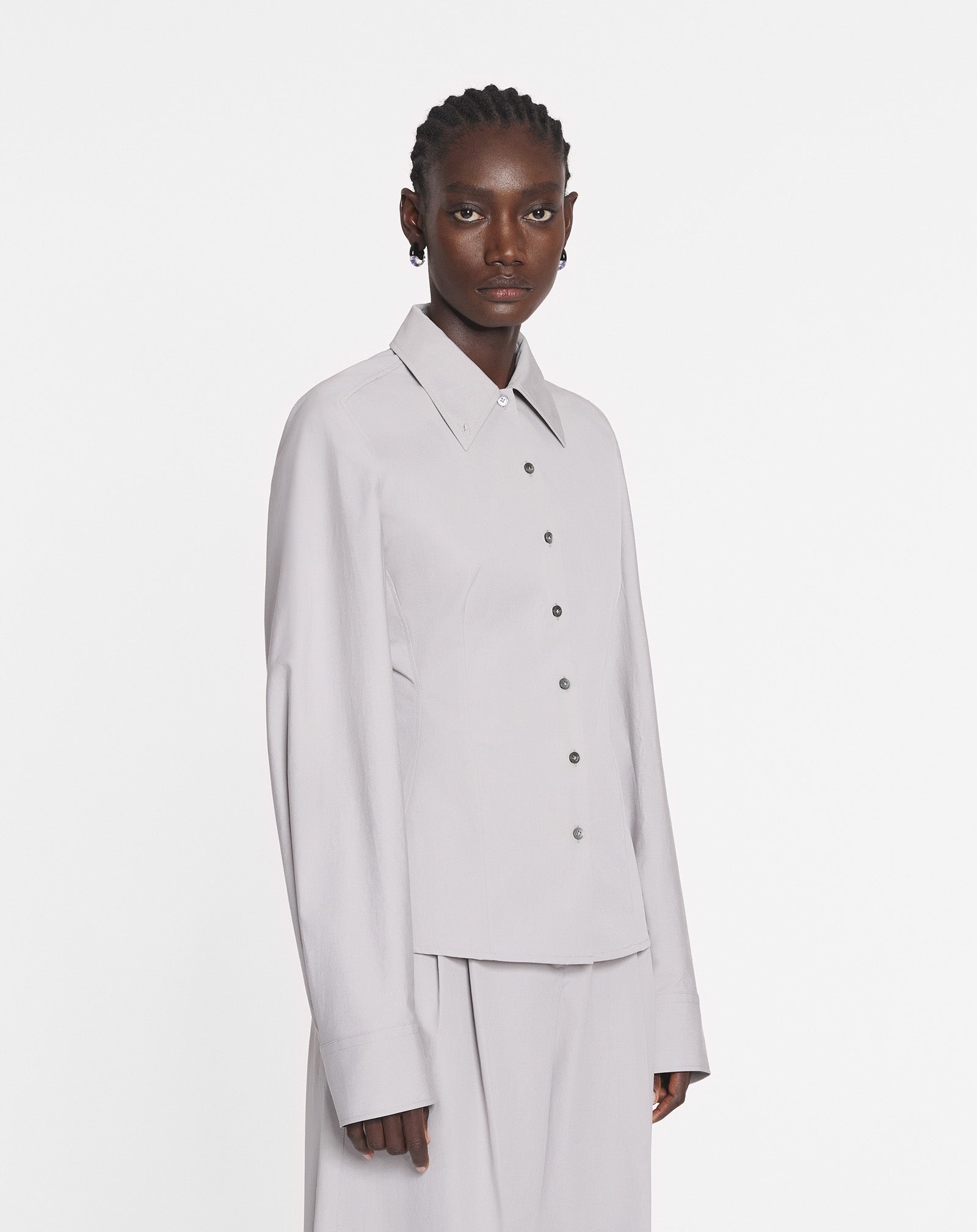 TAILORED COTTON SHIRT - 3