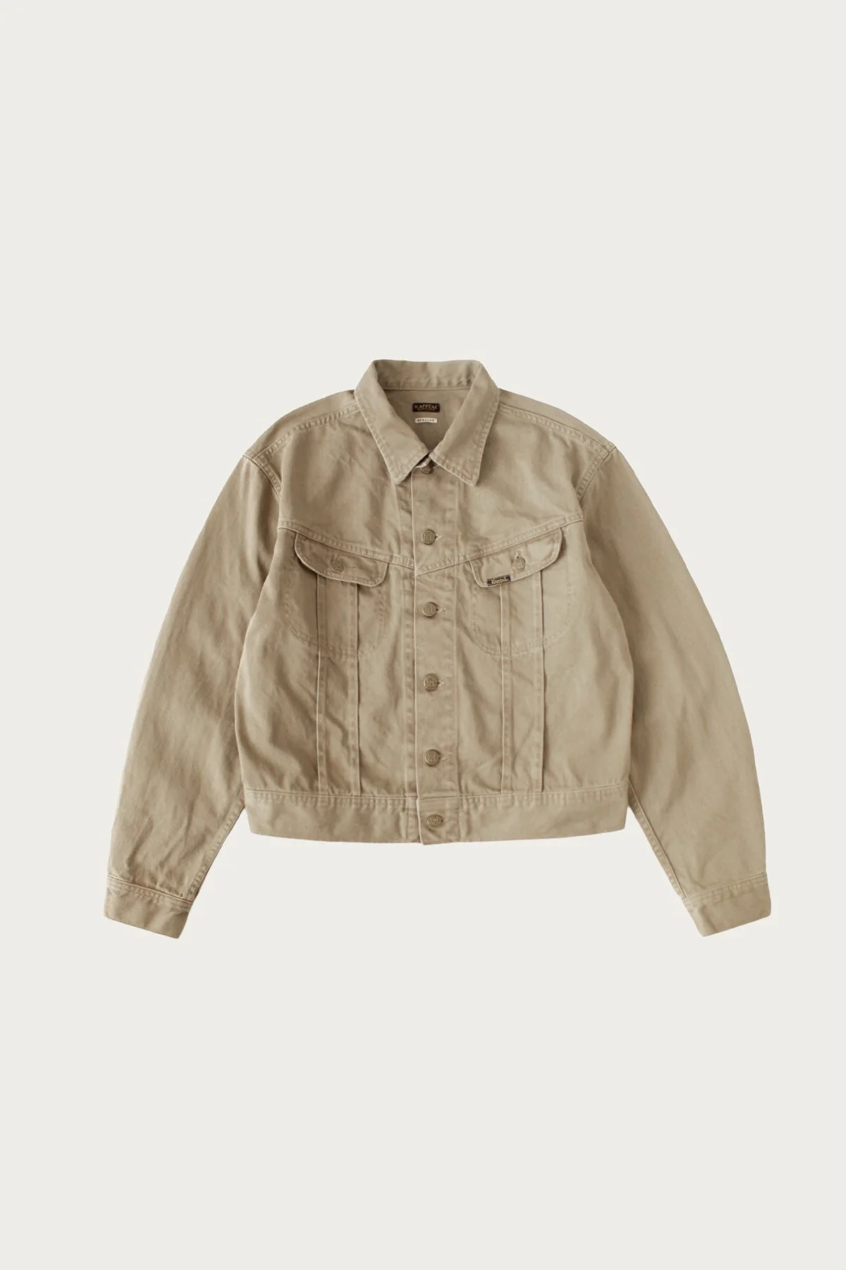 Vintage Satin Westerner (Regular) - Moca Beige - 1