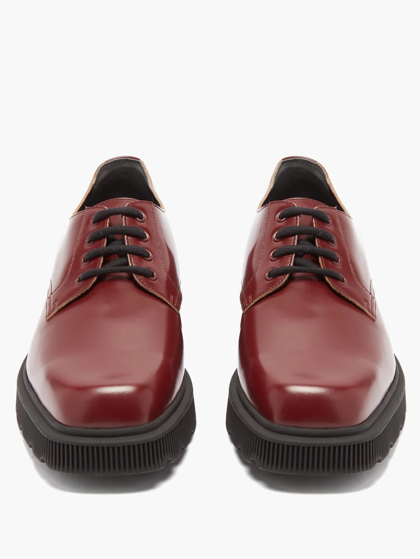 Mystras leather derby shoes - 5