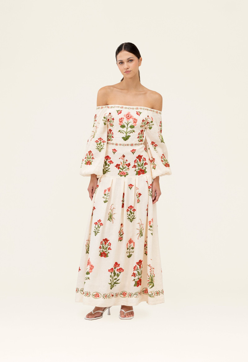 Agua by Agua Bendita Senlis Canna Maxi Dress outlook