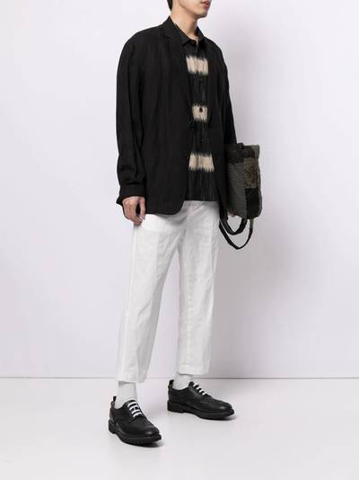 Junya Watanabe MAN high-rise cropped trousers outlook