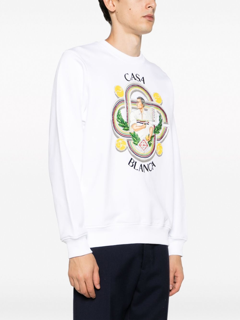 Le Joueur organic cotton sweatshirt - 3