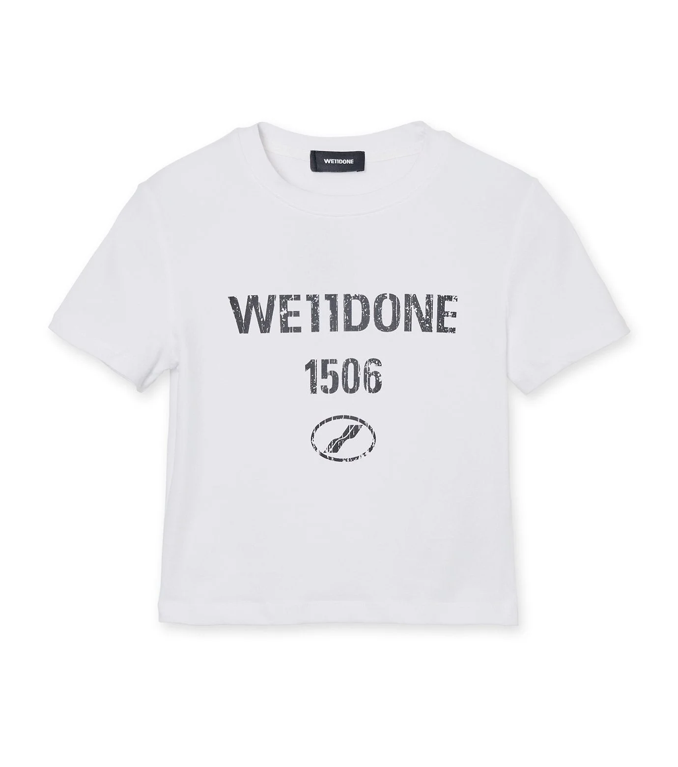 VINTAGE LOGO TIGHT T-SHIRT - 1