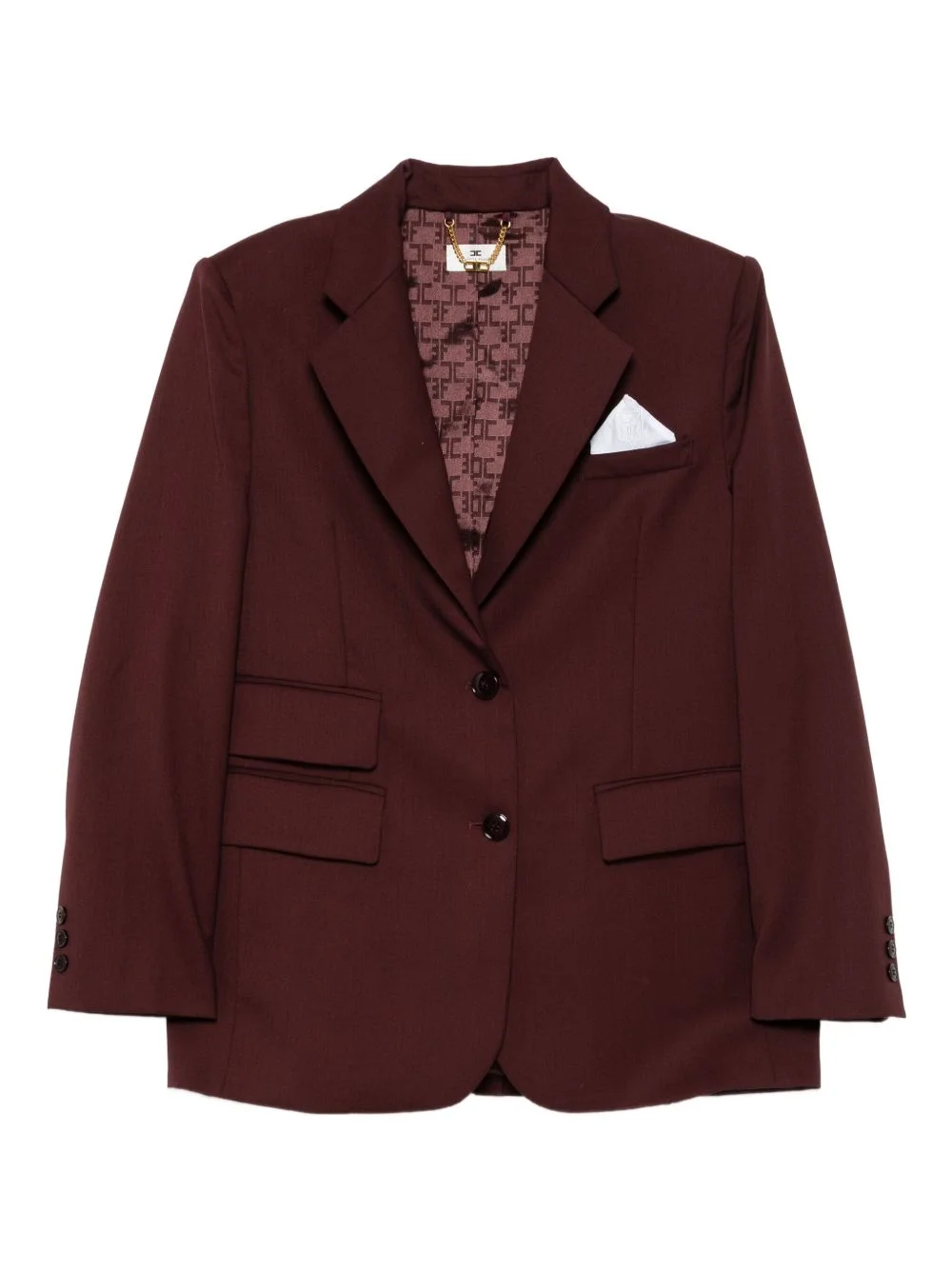 square pocket blazer - 1