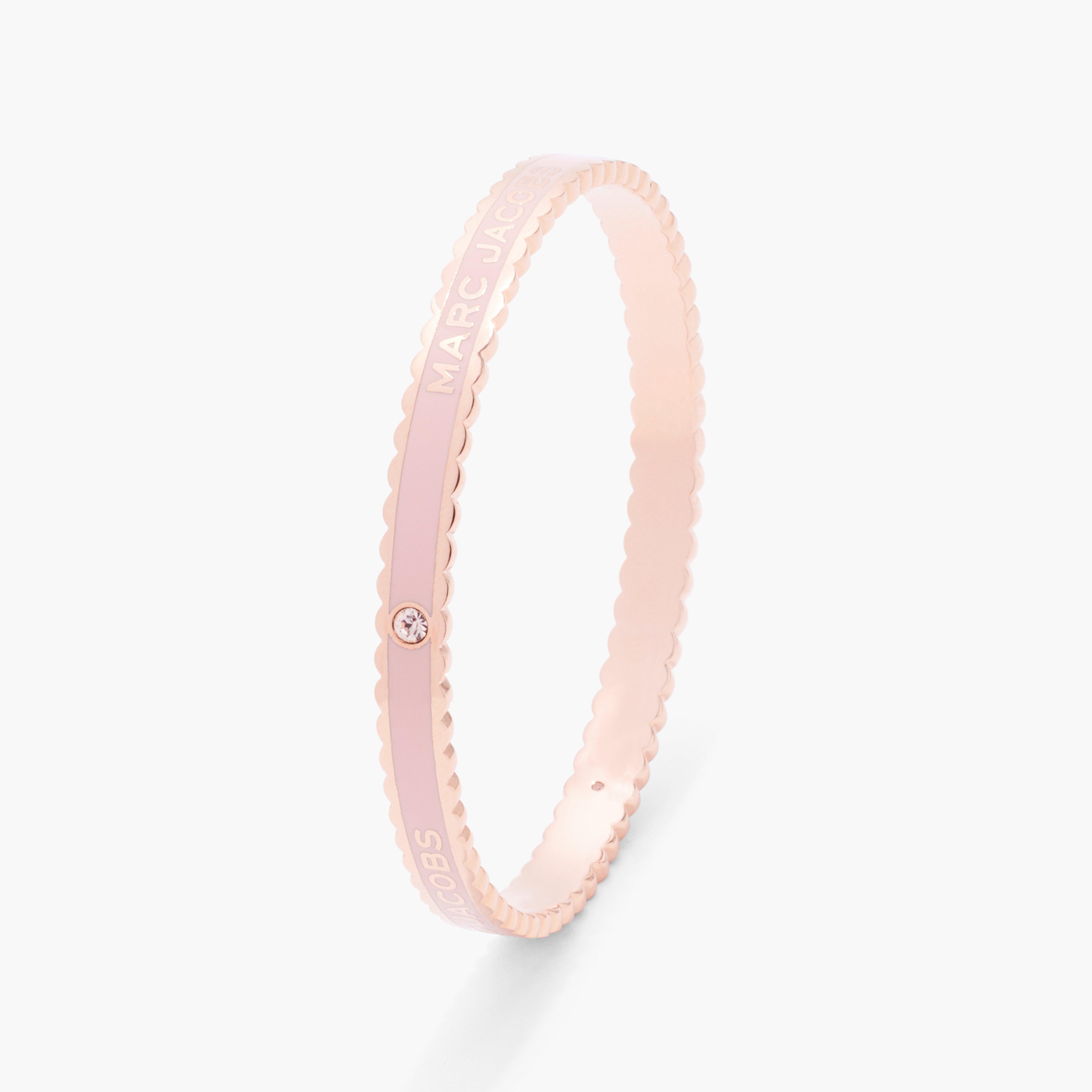 THE MEDALLION SCALLOPED BANGLE - 3