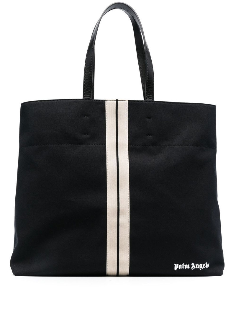Palm Angels logo-print tote bag outlook