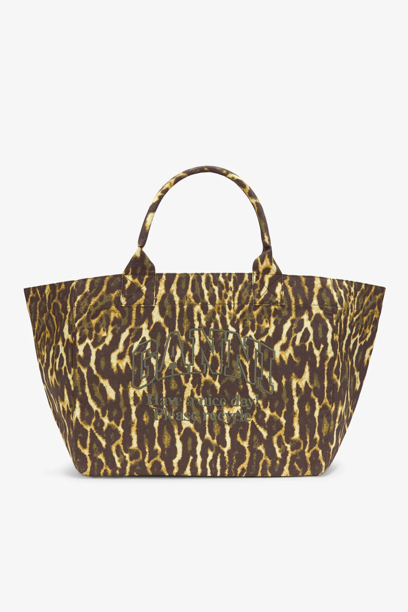 TOTE XXL IN GRADIENT LEOPARD - 1