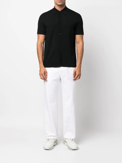 Neil Barrett buttoned-up polo shirt outlook