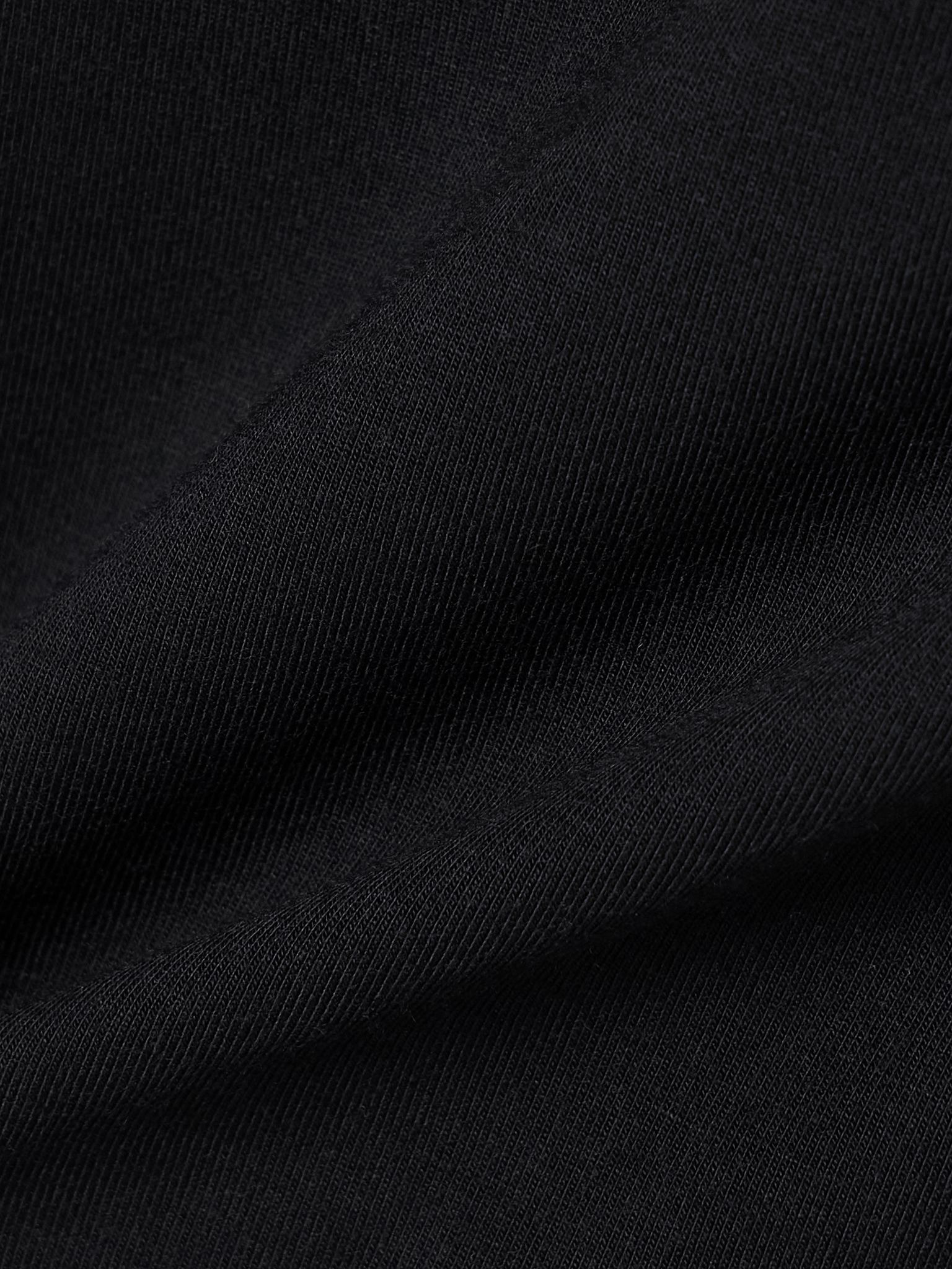 Smooth Layers Jersey Skimpy Strap Cami - Obsidian Black - 4