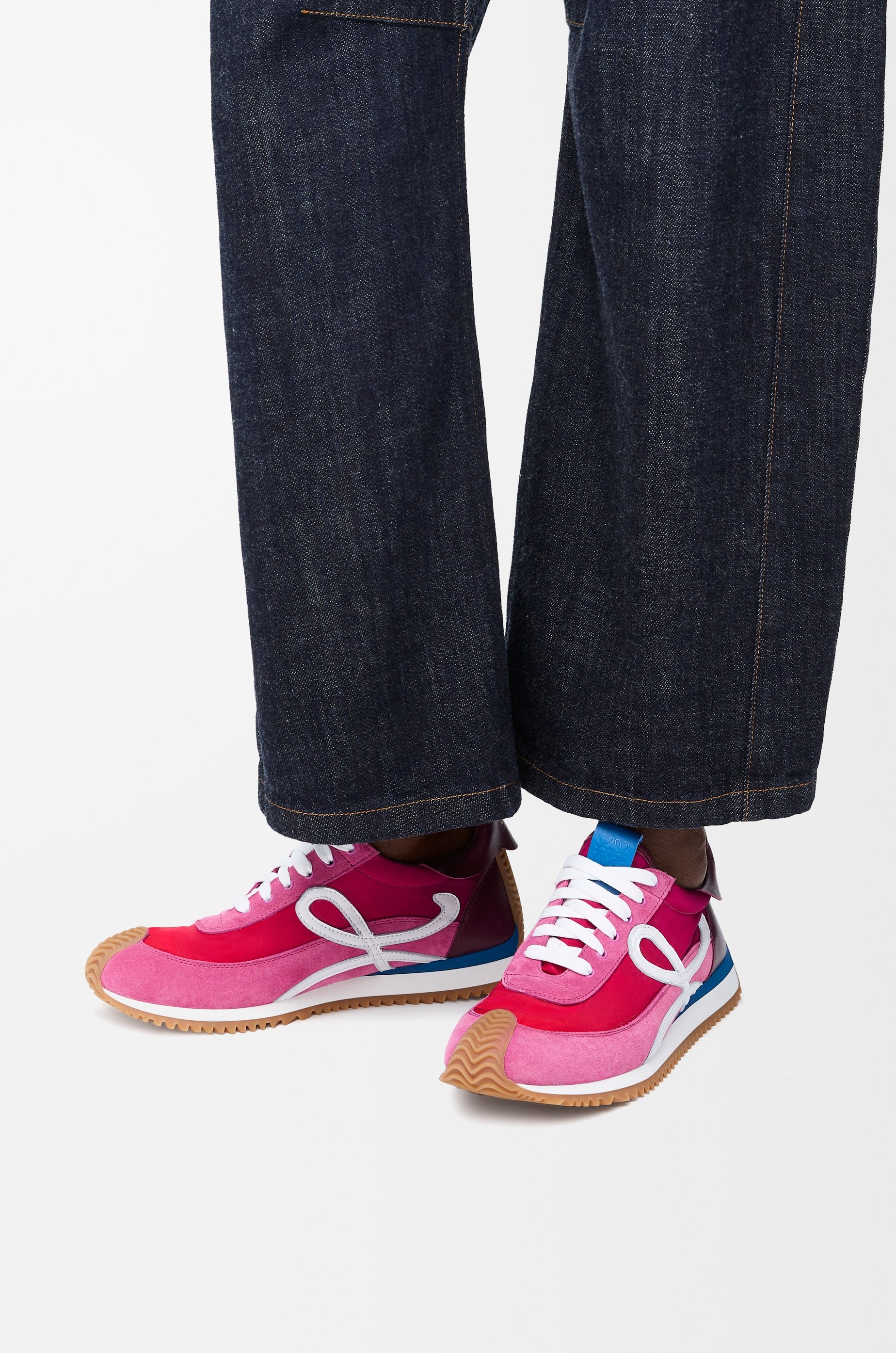 Flow Runner 2.0 in nylon and suede - 2