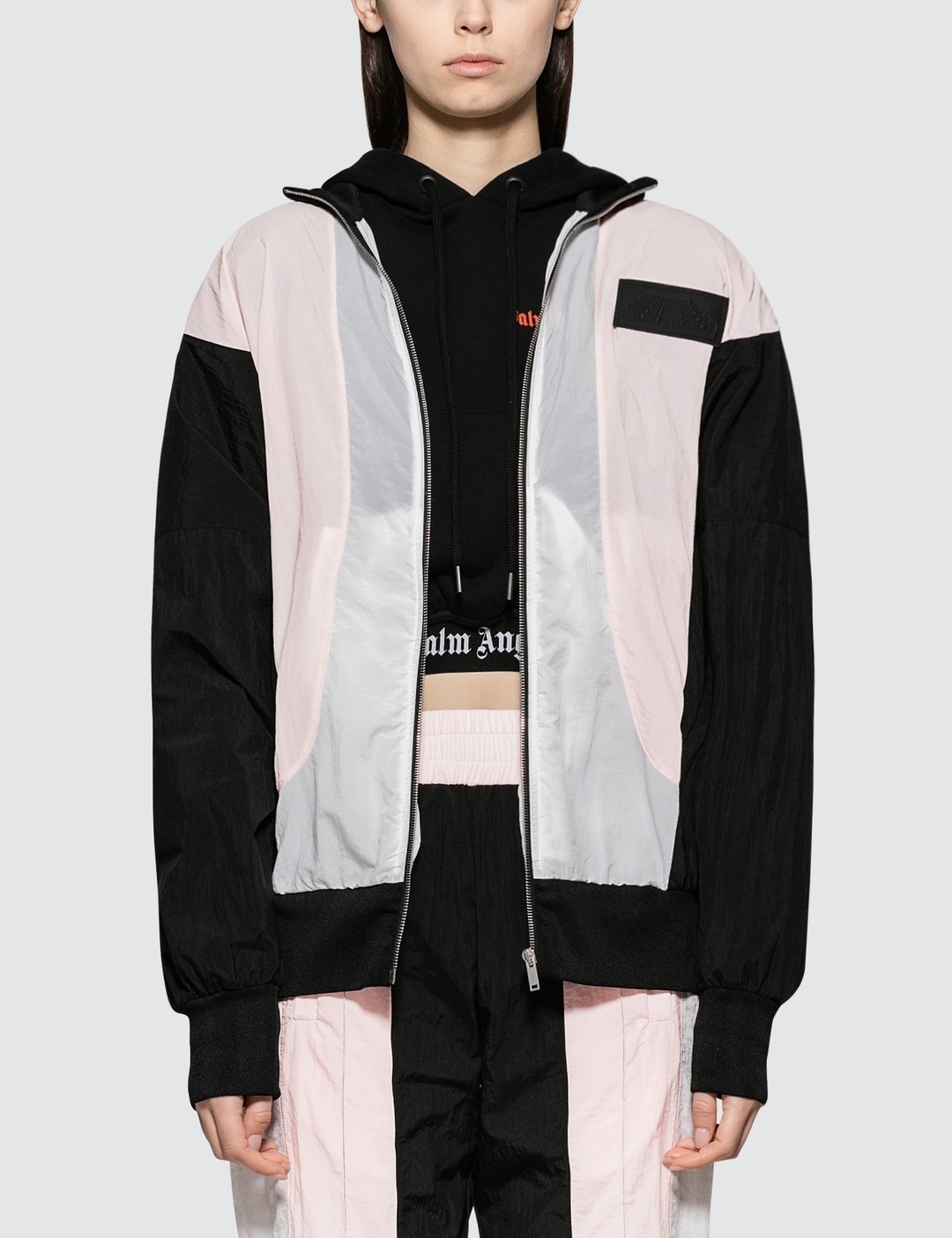 COLOR BLOCK TRACK JACKET - 1