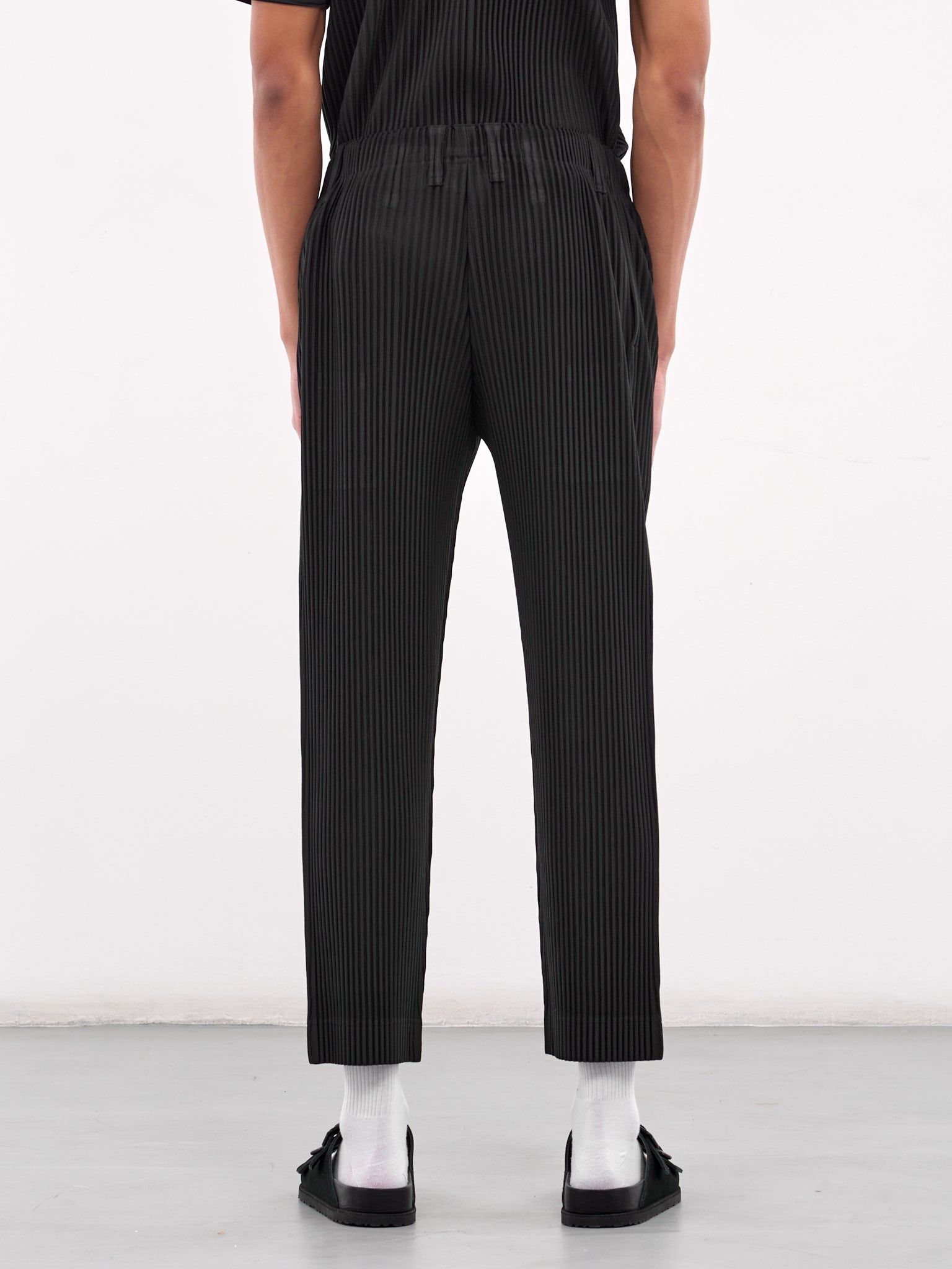 Basic Pleated Trousers - 3