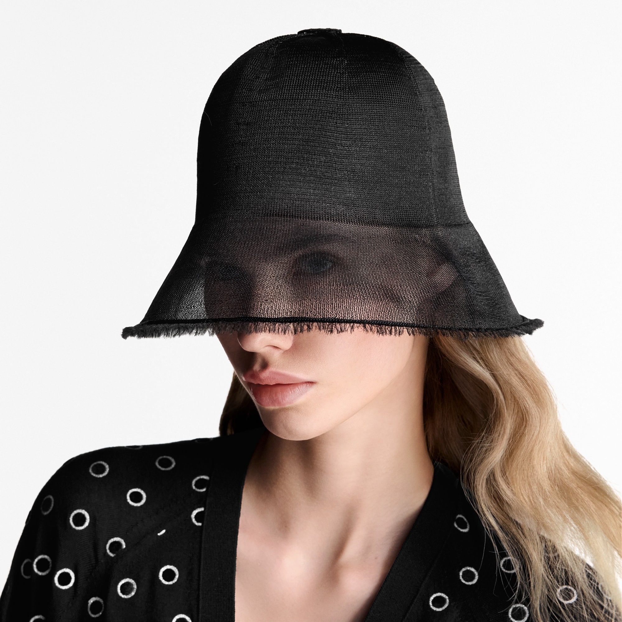 Cloche Tulle Hat - 5