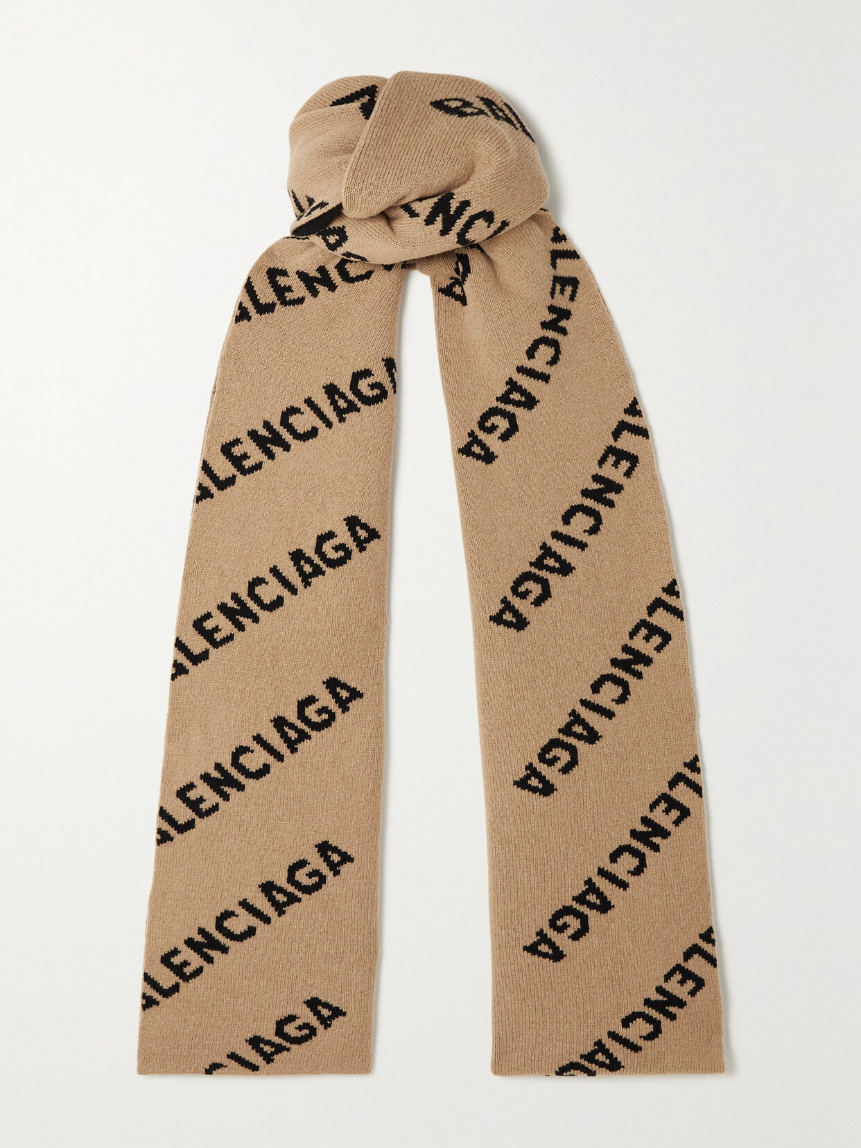 Wool-jacquard Scarf - 1