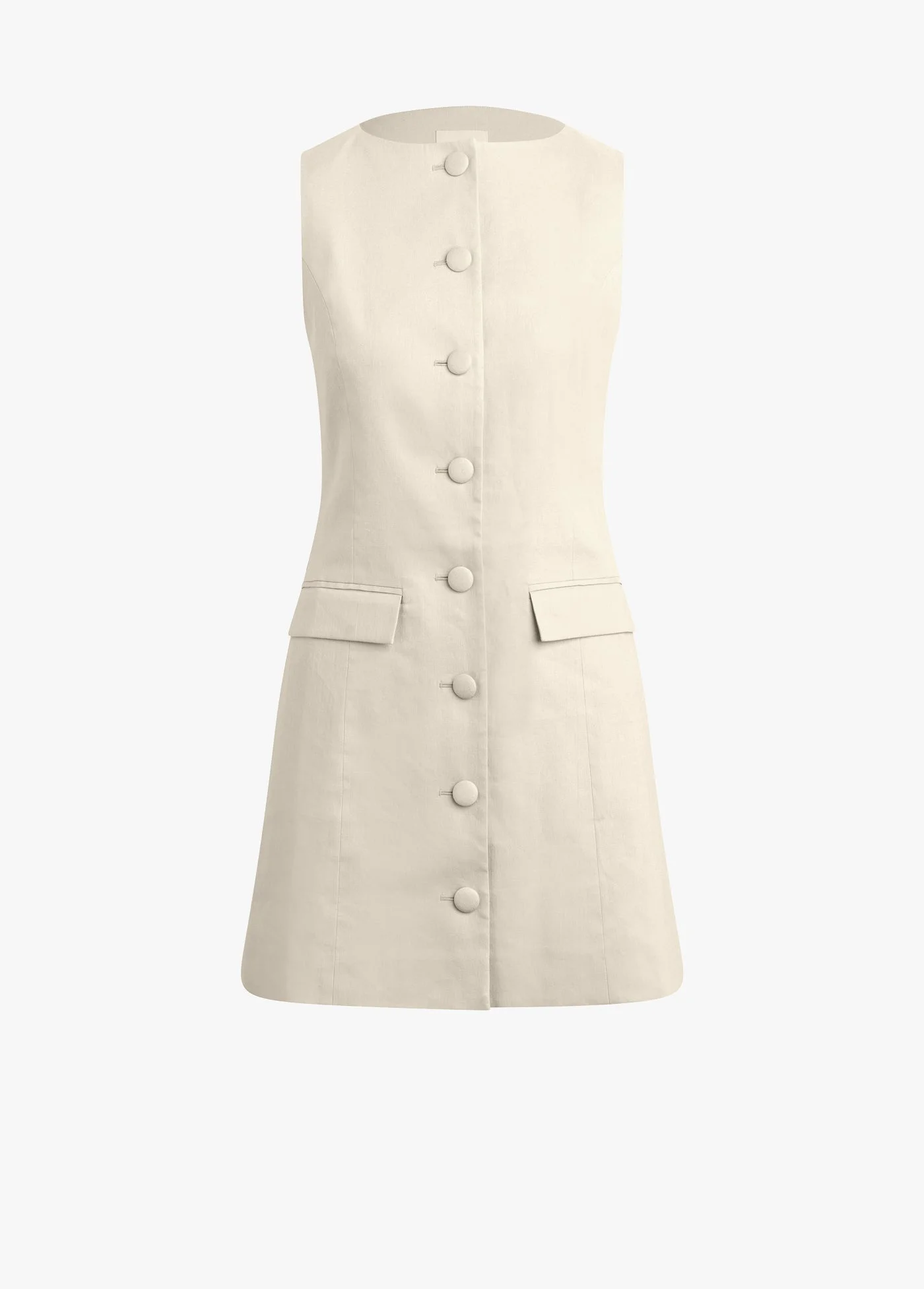 THE CECE LINEN DRESS - 1