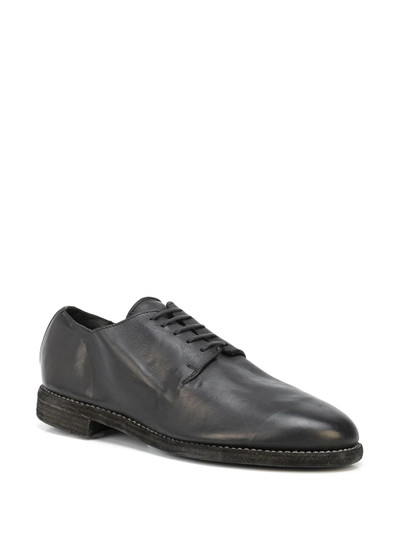 Guidi lace-up leather shoes outlook