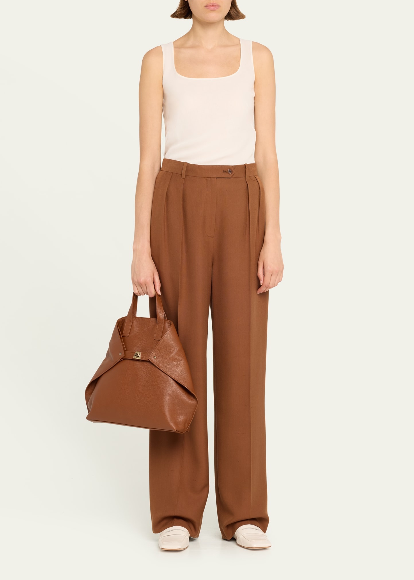 Ai Small Leather Backpack - 5