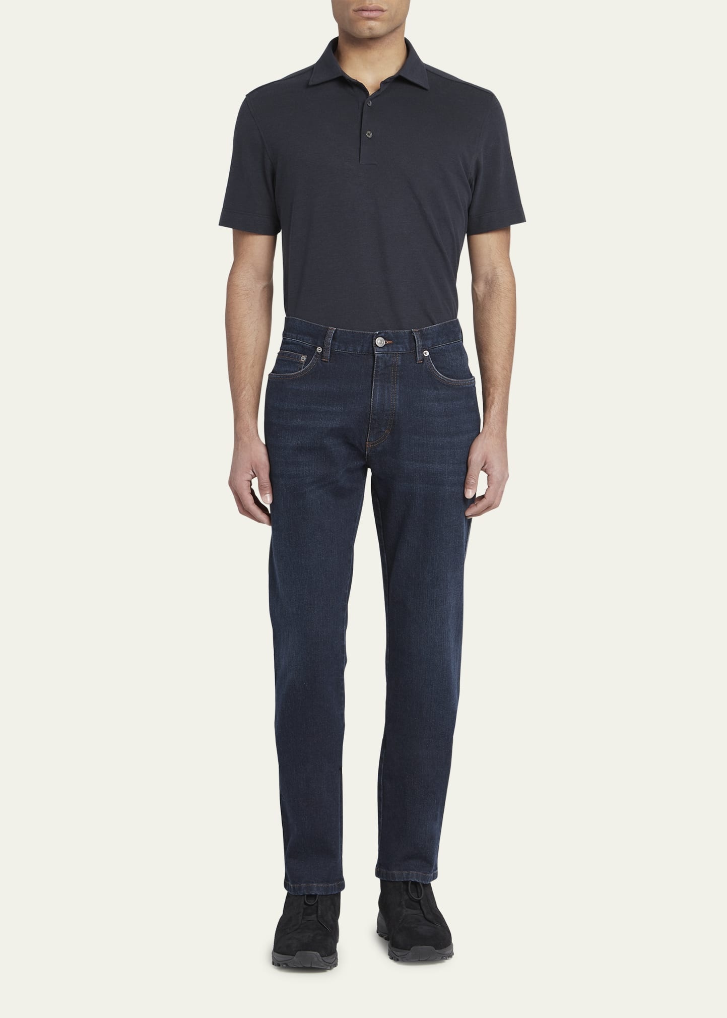 Men's Denim 5-Pocket Jeans - 2