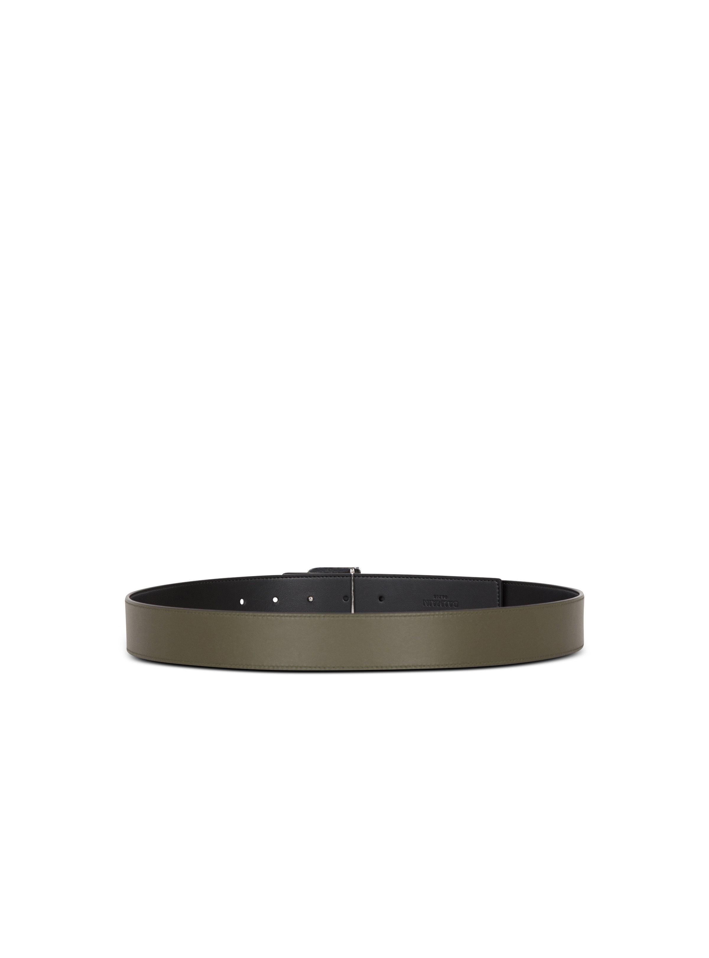Reversible leather B-Belt - 3