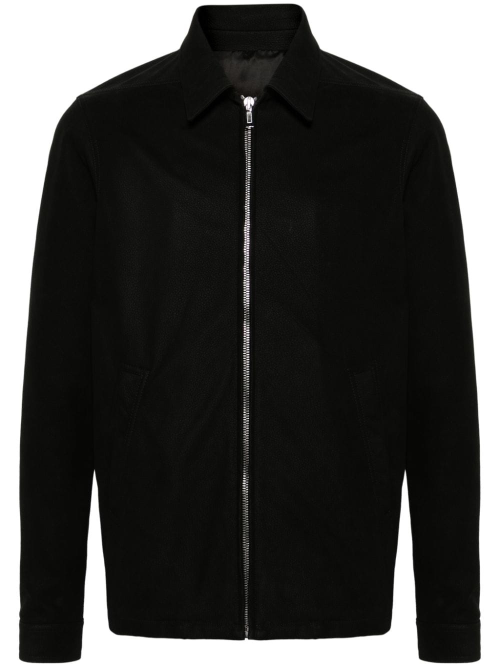 Brad zipped suede jacket - 1