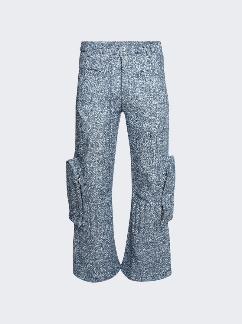 Raised Window Pants Indigo - 1