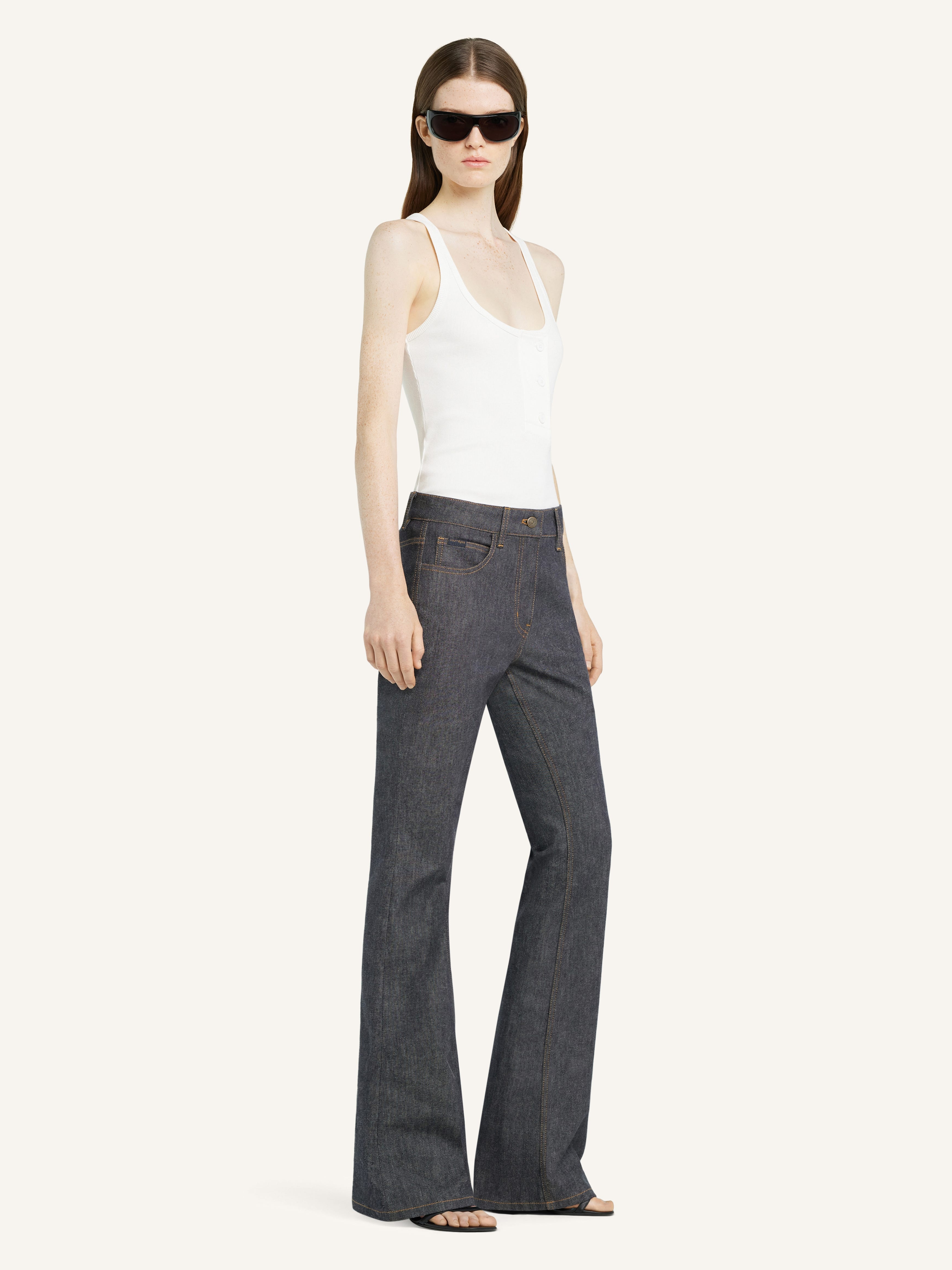 BOOTCUT DENIM PANTS - 3